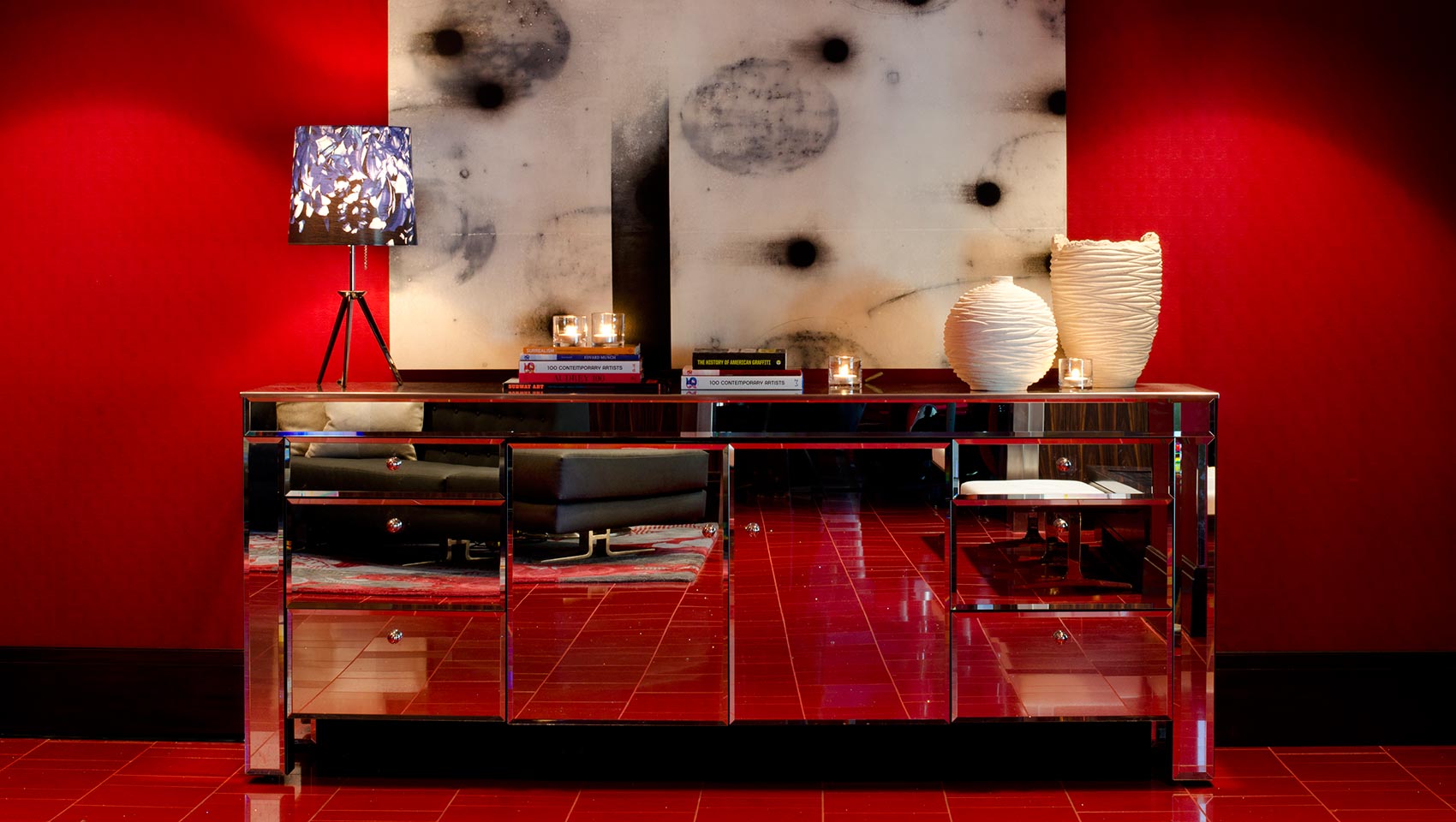 rouge hotel lobby